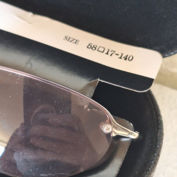 GUESS SUNGLASSES GU 6017 HIGHWAY SILVER WTH CASE - Picture 5 of 11
